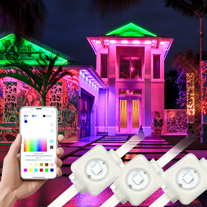Smart RGBIC LED Outdoor Pixel Light PX-15M-30L | Fun Amusement Lighting